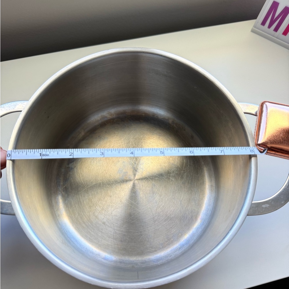Schulte-Ufer 3L Stainless Steel Induction Stock Pot with Lid - Picture 8 of 8